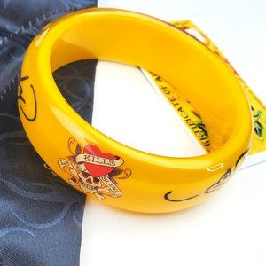 ED HARDY VINTAGE Style Authentic Bracelet/Bangle Bracelet/Hard Rock Accessories